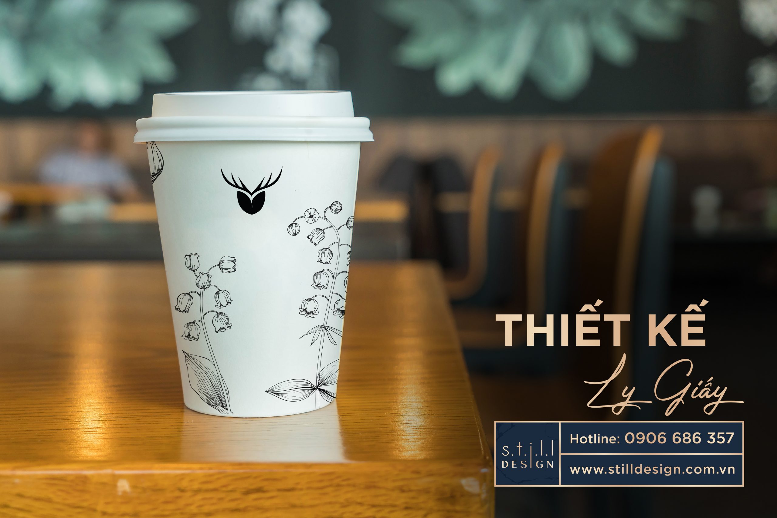 Thiết Kế Ly Giấy Hemo Coffee